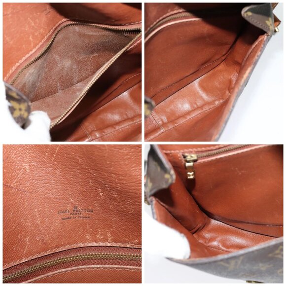 LOUIS VUITTON Monogram Monogram Saint Cloud GM Shoulder Bag M51242 Auth 129315 - Picture 15 of 16